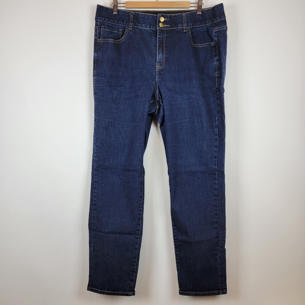 Lane Bryant Highrise Straight Jeans Size 18